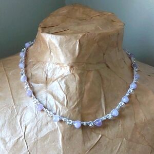 Amethyst Necklace, Purple Artisan made by Rust Belt Raised